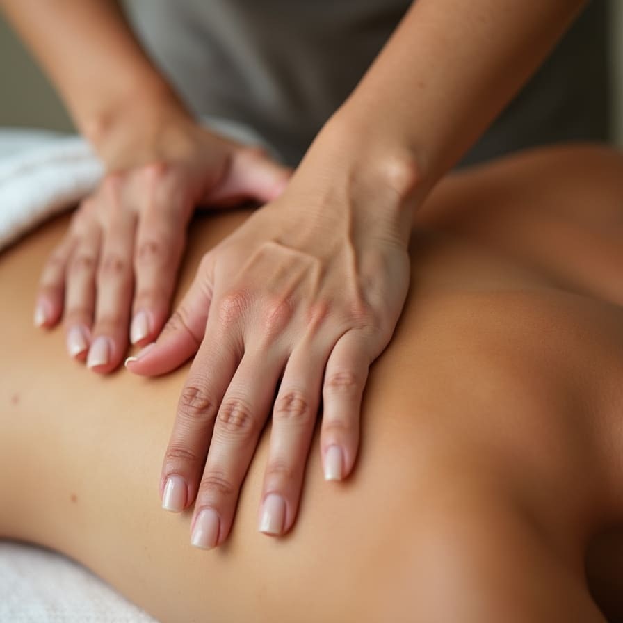 Массаж спины для двоих