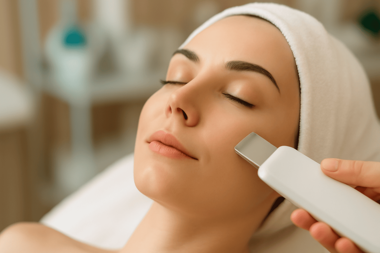 Ультразвуковая чистка лица&nbsp;