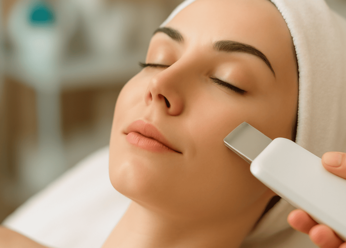 Ультразвуковая чистка лица 